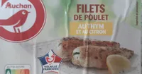 filets de poulet au thym et au citron