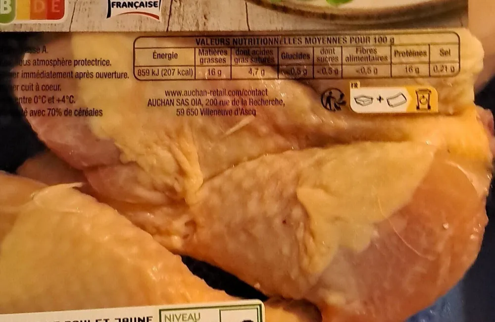 Pilons de poulet