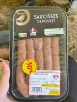 saucisses de poulet