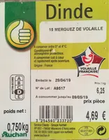 Merguez de Volaille