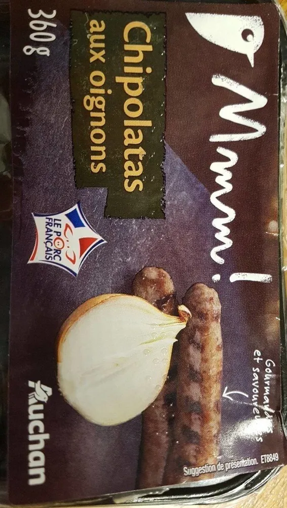 Chipolatas aux oignons Mmm