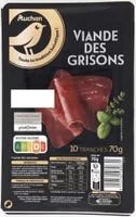 Viande des Grisons 10 tranches