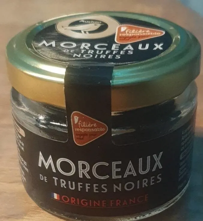 Morceaux truffes noir