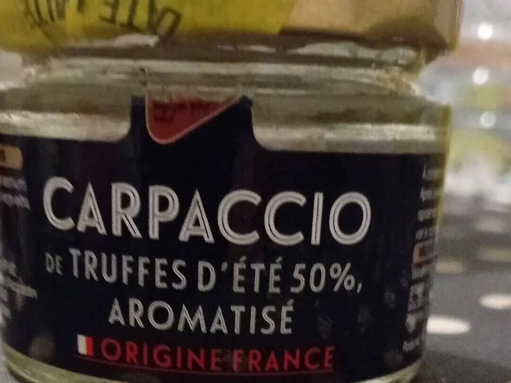 Carpaccio de Truffes d'été 50% aromatisé