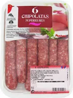 Auchan Chipolatas Supérieures x6 -330g