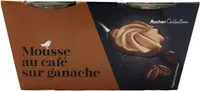Mousse au café sur ganache