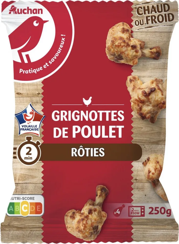 Grignottes de poulet Nature