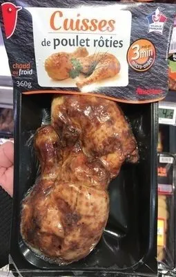 Cuisses de poulet rôties