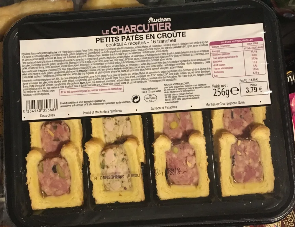Petits patés en croute