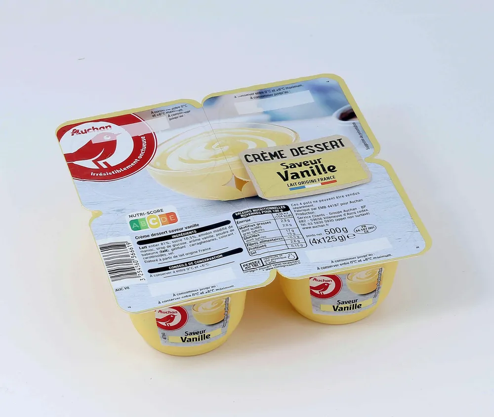 Crème Dessert Saveur Vanille