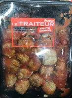 Boulettes au boeuf et à la sauce tomate