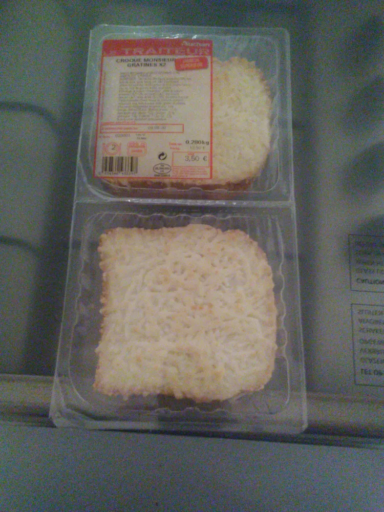 Croque monsieur x2