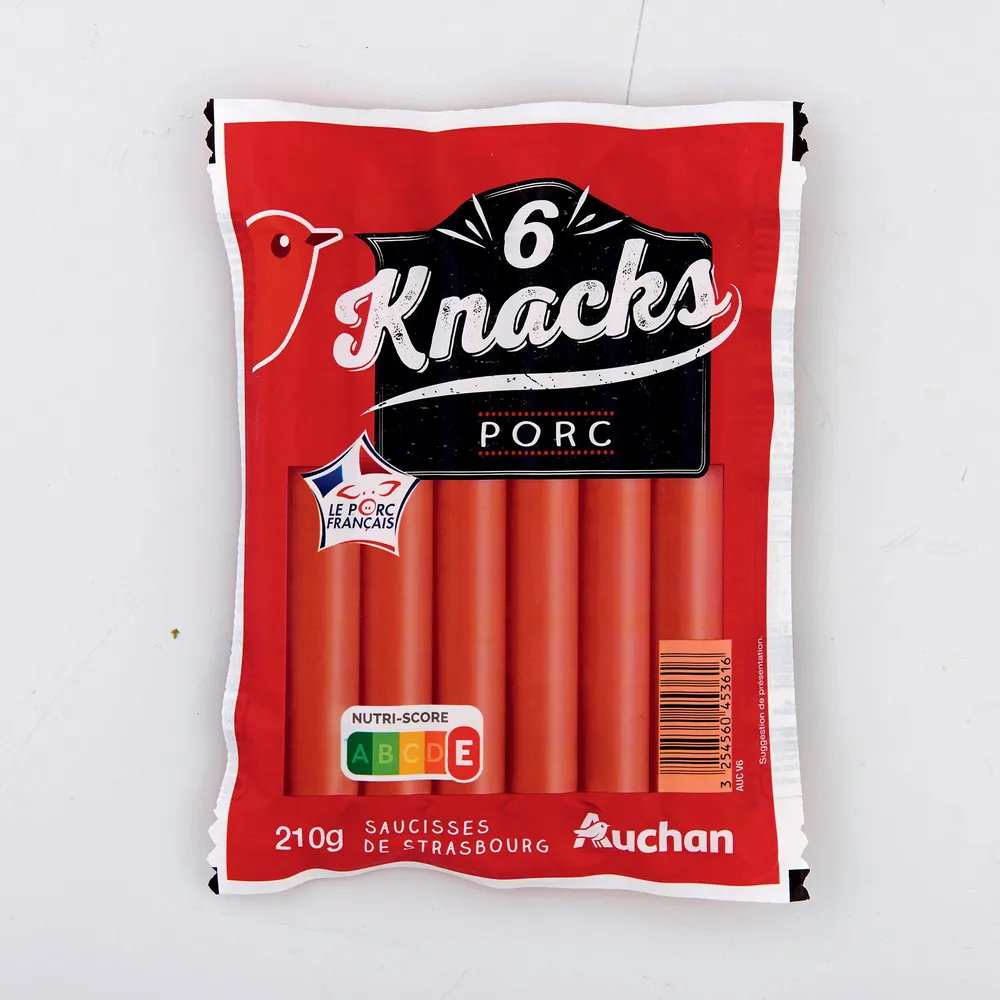 6 Knacks - Saucisses de Strasbourg