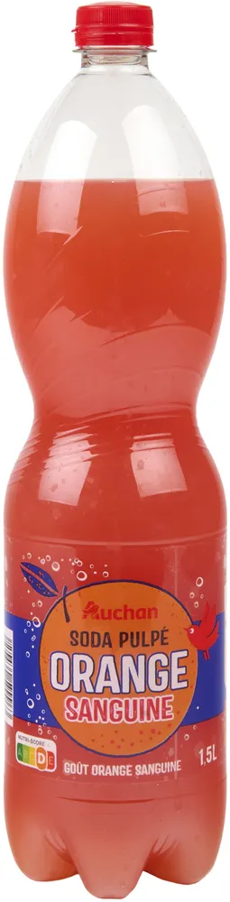 Soda pulpé orange sanguine - Goût orange sanguine