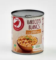 Haricots blancs cuisinés à la graisse d'oie