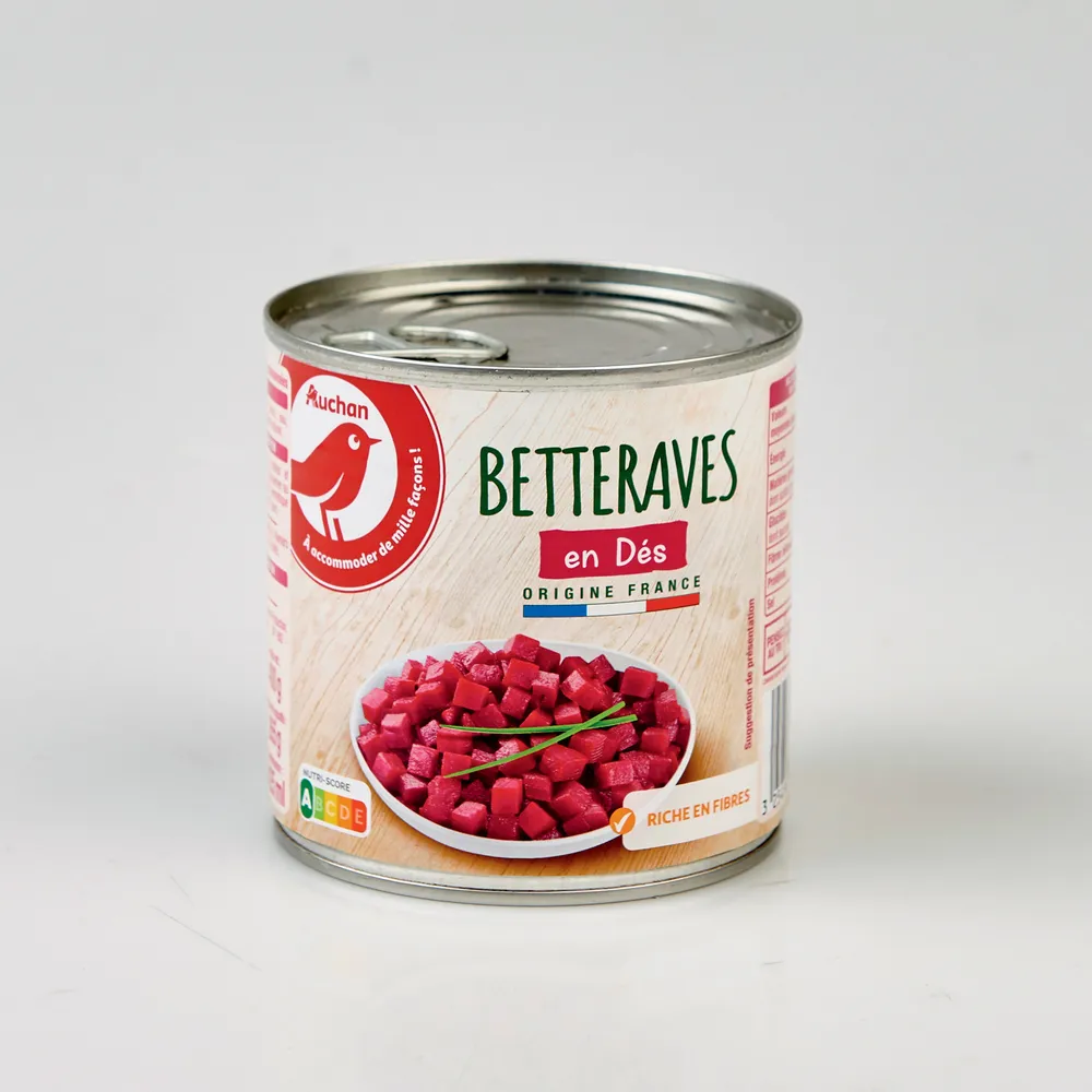 Betteraves rouges en dés