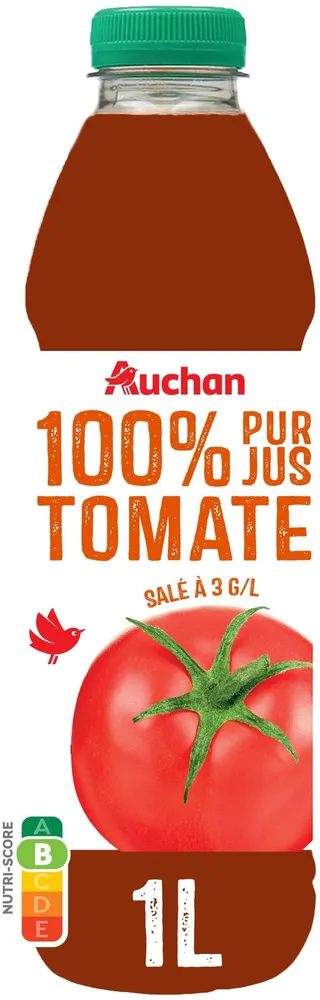 100% PUR JUS - Tomate salé à 3g/L