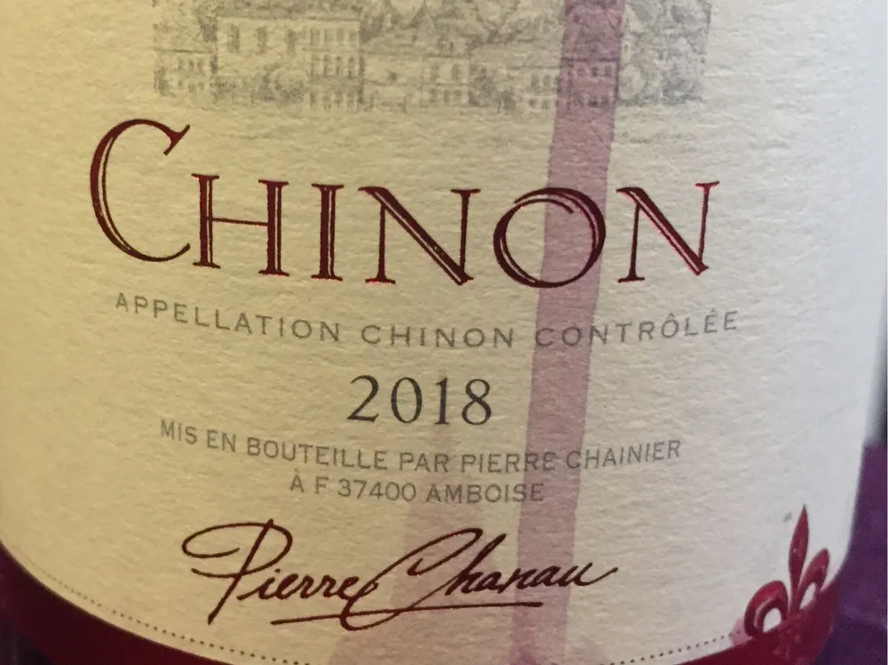 Pierre Chanau Chinon rouge 12,5°