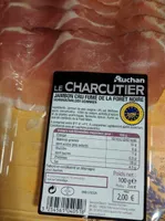 Jambon cru fumé de la forêt noire