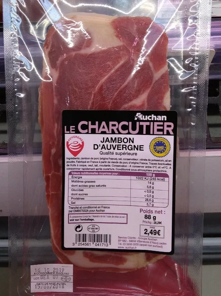 Jambon d'Auvergne