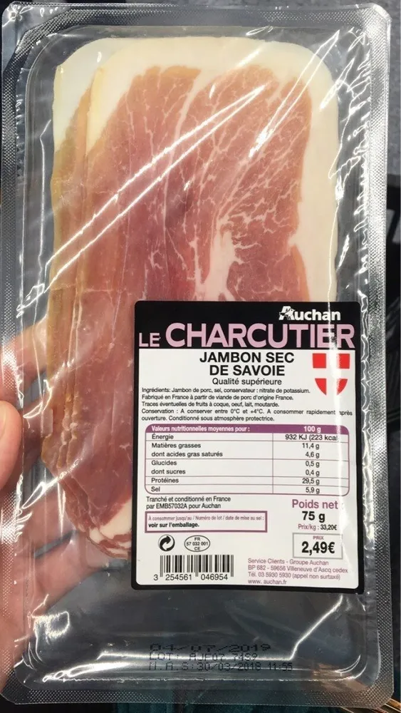 Jambon sec de savooe