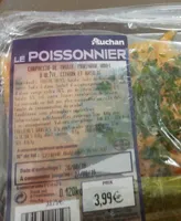 Carpaccio de truite, marinade huile d'olive citron et basilic