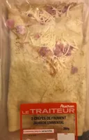 2 crêpes de froment Jambon Emmental