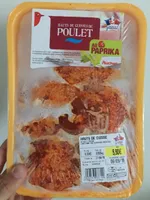 Hauts de cuisses de poulet au paprika