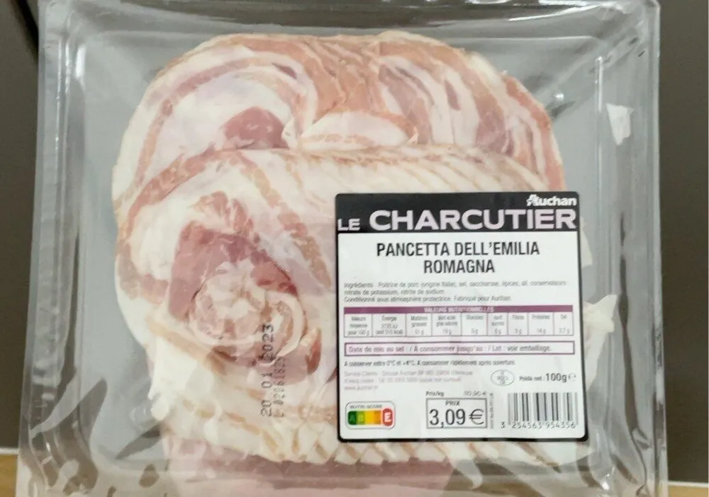 Pancetta dell’emilia romagna