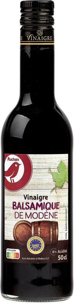 Vinaigre Balsamique de Modène 6% d'acidité