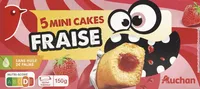 5 mini cakes fraise