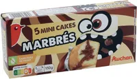 5 Mini cakes marbrés