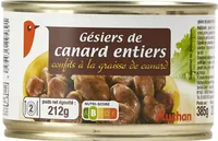 Gésiers de canard entiers confits à la graisse de canard