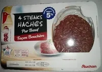 4 Steaks Hachés Façon Bouchère