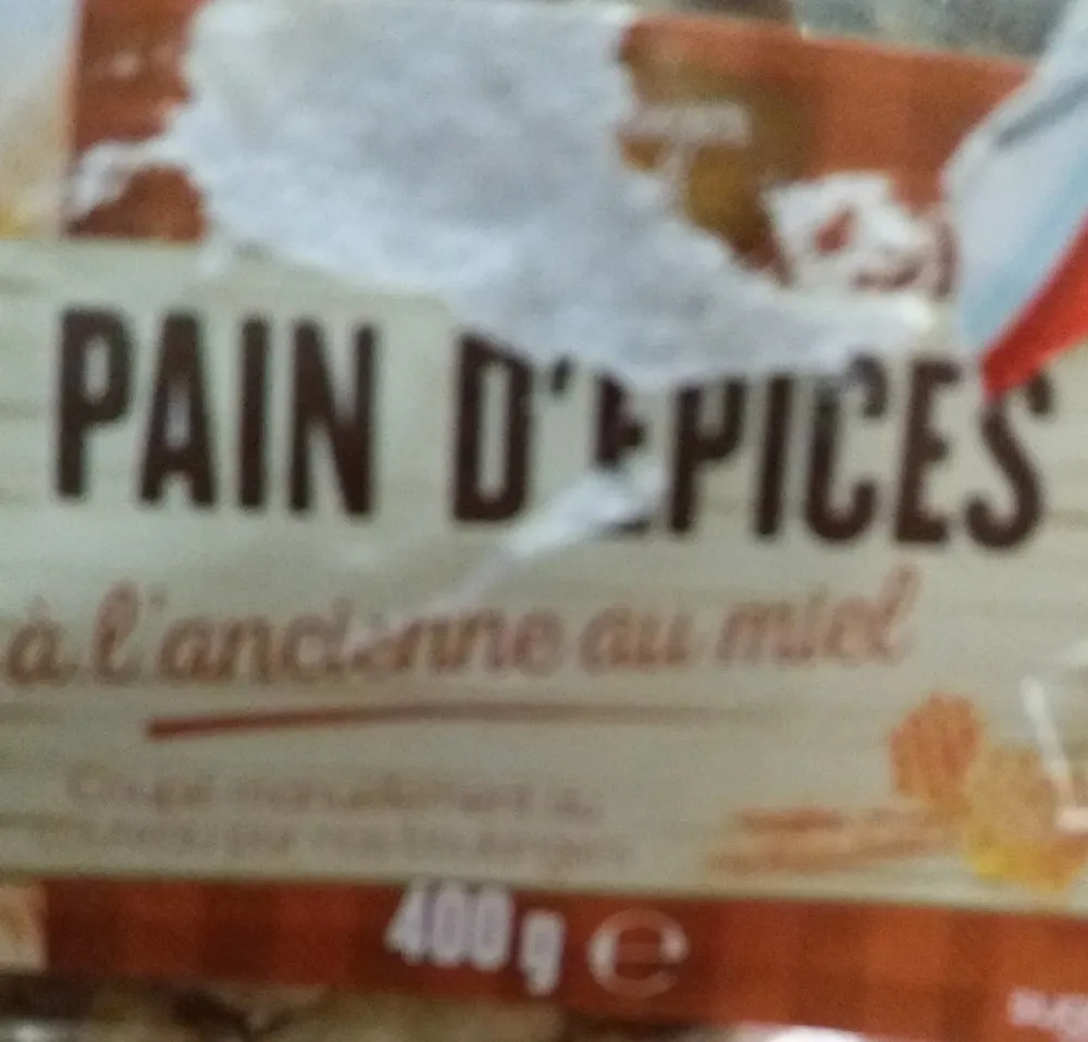 Pain d'épices au miel