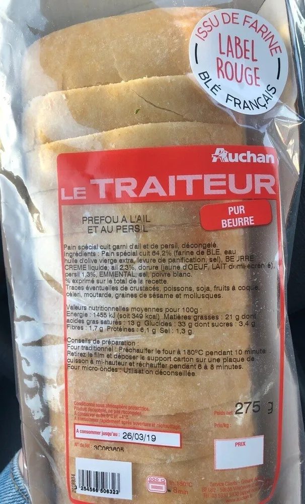 Prefou à l'ail et au persil