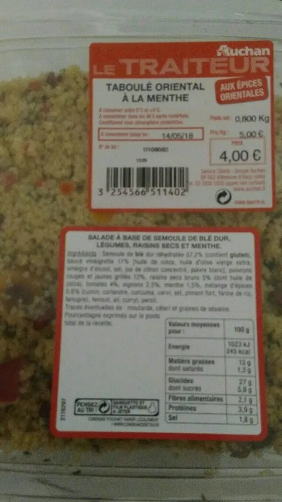 Taboulé Oriental