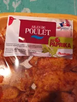 Ailes de poulet paprika Auchan