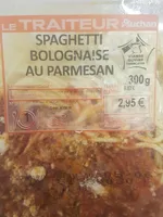 Spaghetti bolognaise au parmesan