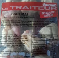 Siao mai bouchons crevettes