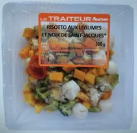 Risotto légumes et saint Jacques