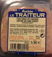 Foie gras de canard entier du sud-ouest