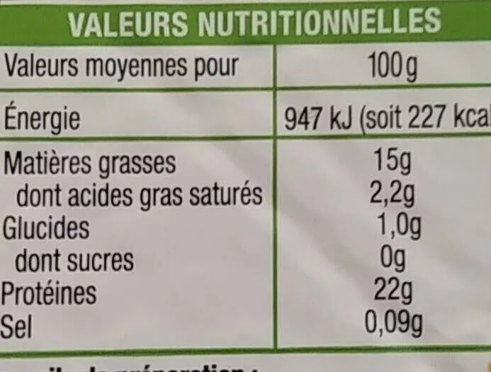 Paves de saumon