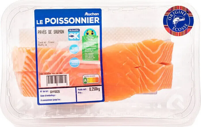 Pavés de saumon sans arête