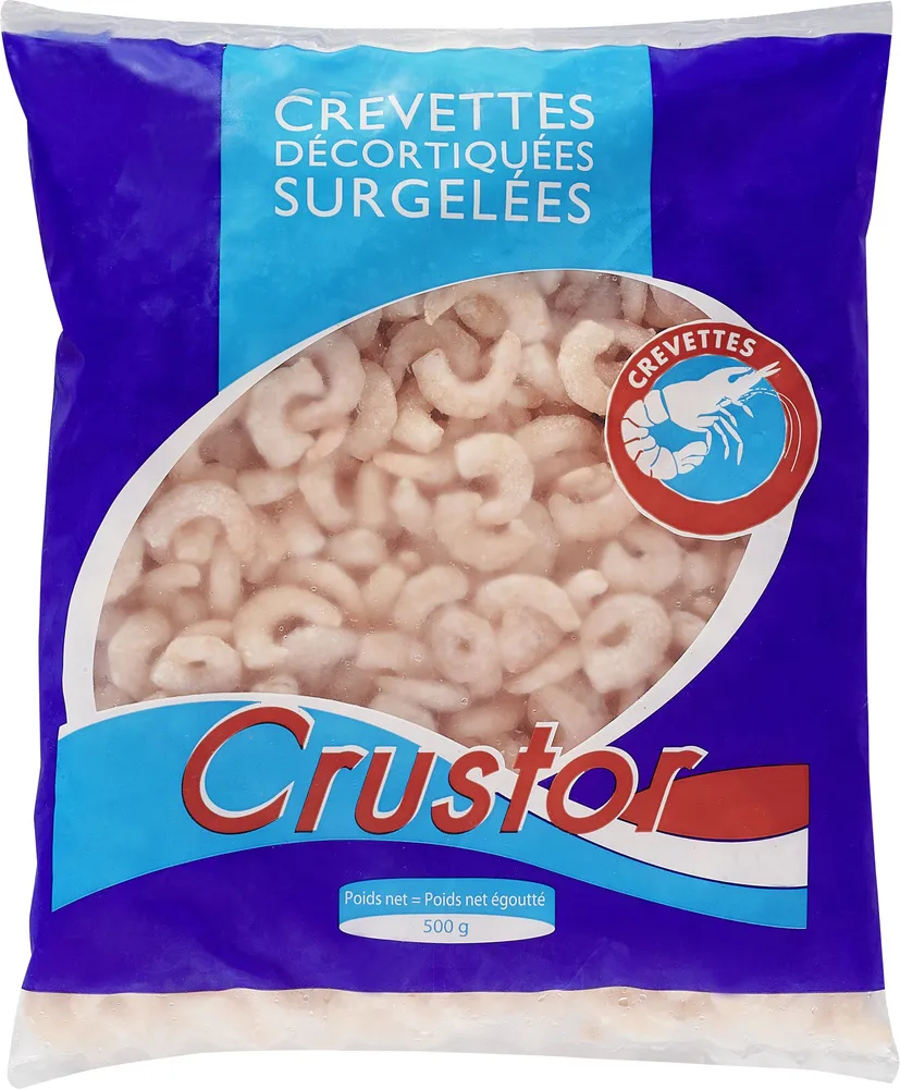 Crevettes Decortiquées Surgelées