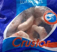 Crevettes crues décortiquées