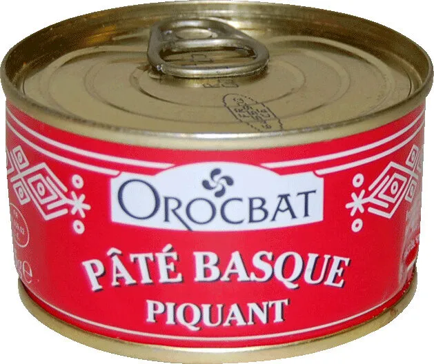 Pâté basque piquant