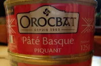 Pâté basque piquant