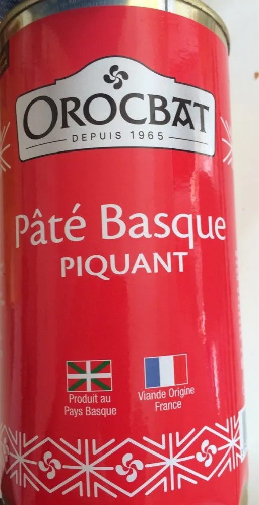 Paté basque piquant