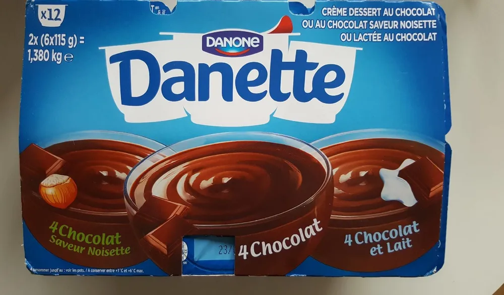 Danette chocolat